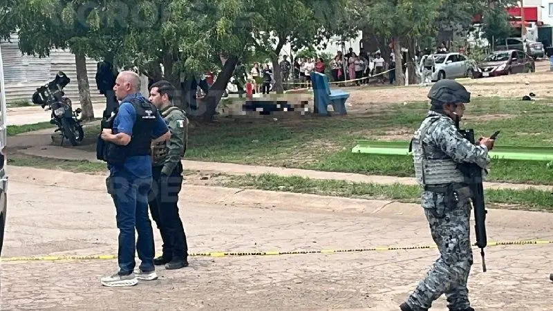 $!Ataque armado en fraccionamiento Valle del Agua, Culiacán, deja un muerto y dos heridos