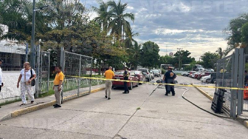 $!Activan protocolo químico en hospital del ISSSTE en Mazatlán; no hubo riesgo