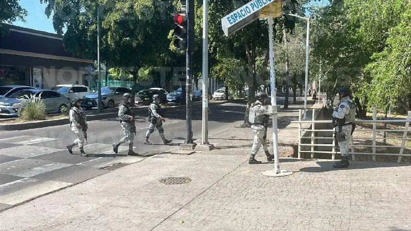 $!Aumenta presencia de Guardia Nacional en el Malecón Viejo de Culiacán por hechos violentos recientes