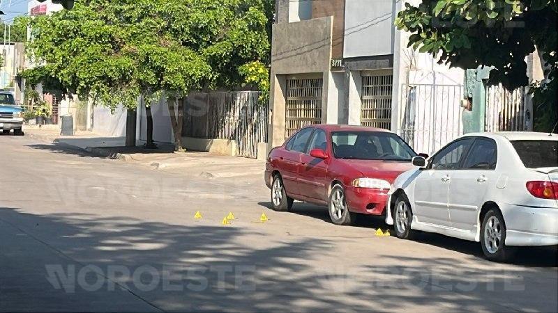 $!Atacan a balazos fachada de vivienda en la colonia Guadalupe Victoria, en Culiacán