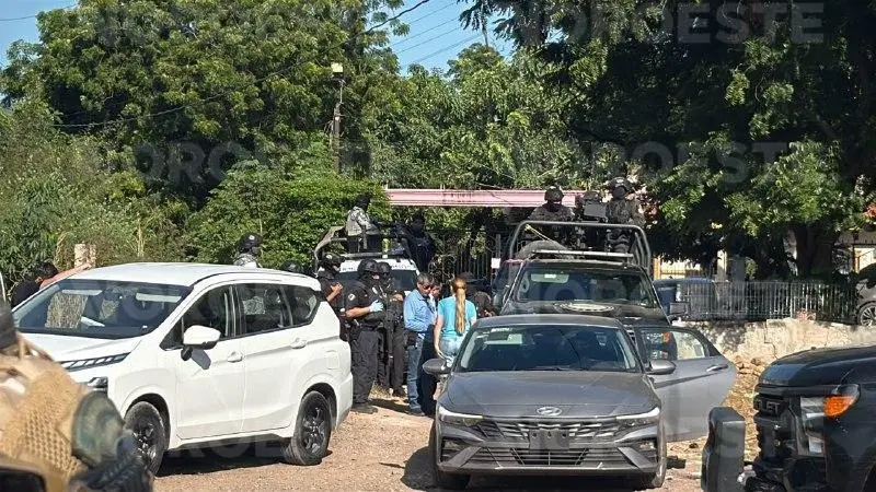 $!Denuncian abusos de Marina y SSPC durante operativo en Laguna Colorada, Culiacán