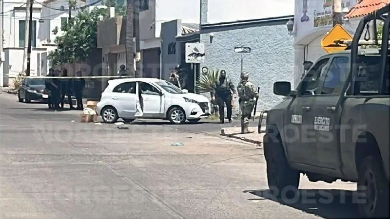 $!Persecución y enfrentamiento armado en Cañadas deja un muerto y un herido en Culiacán