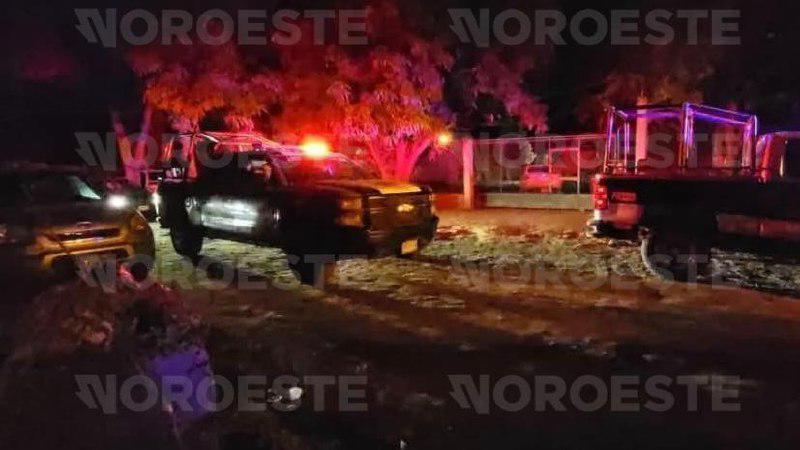 $!Riña familiar deja una persona sin vida en Bagojo Colectivo, Ahome