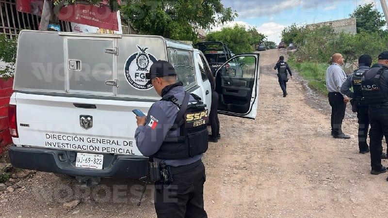$!Asesinan a balazos a un hombre en Las Coloradas, al sur de Culiacán