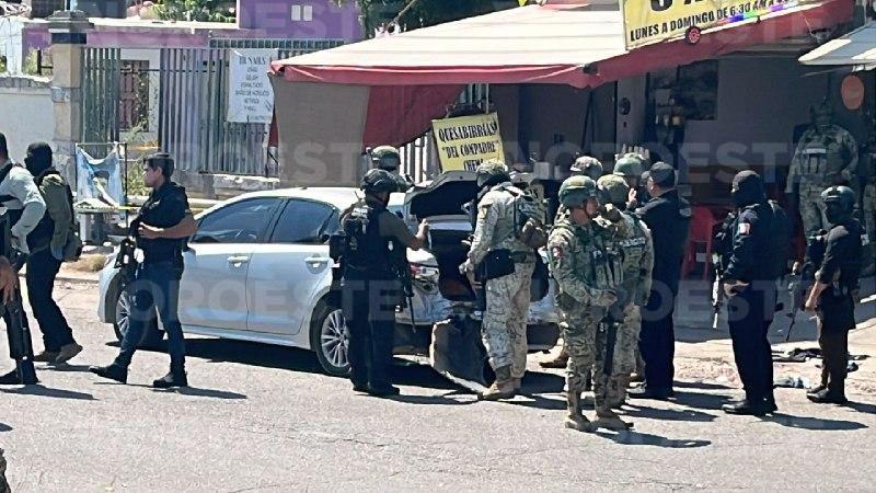 $!Rescatan a policía estatal tras privación de la libertad en Culiacán; hay un muerto y tres heridos