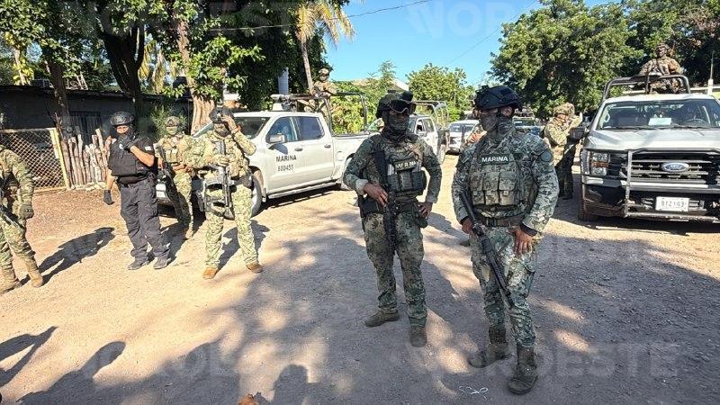 $!Denuncian abusos de Marina y SSPC durante operativo en Laguna Colorada, Culiacán