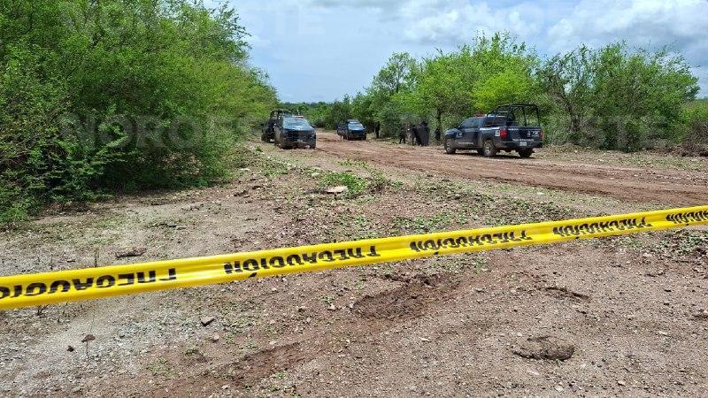 $!Hallan a una persona sin vida y un auto abandonado en la carretera Miravalles-El Tecomate, Mazatlán