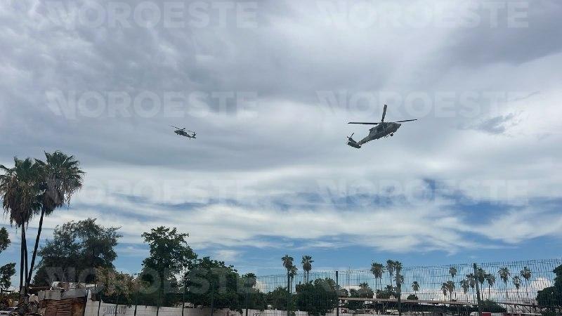 $!Sorprende despliegue militar en Navolato; Ejército moviliza a prensa nacional e internacional
