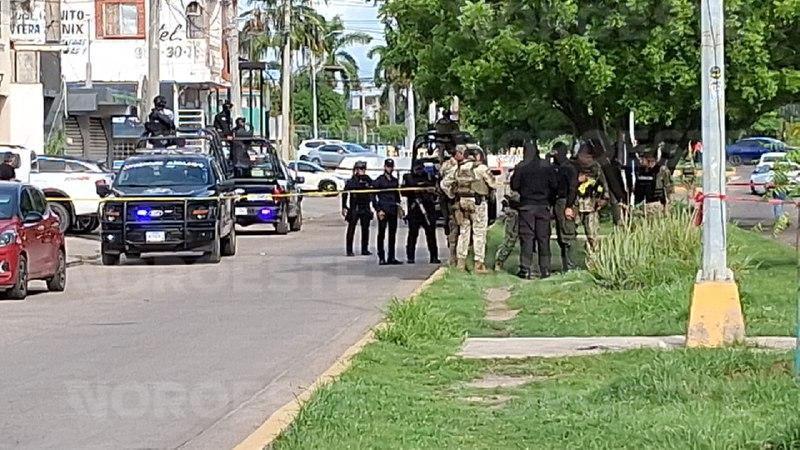 $!Asesinan a balazos a conductor en la colonia Adolfo López Mateos, en Mazatlán