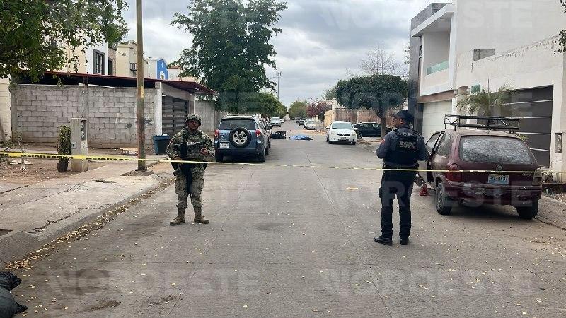 $!Doble homicidio al norte de Culiacán: matan a hombre en bicicleta y otro con una carretilla
