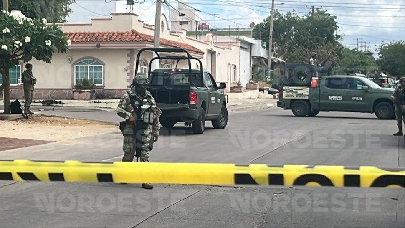 $!Ataque armado en la colonia Miguel Hidalgo de Culiacán deja un muerto y un herido
