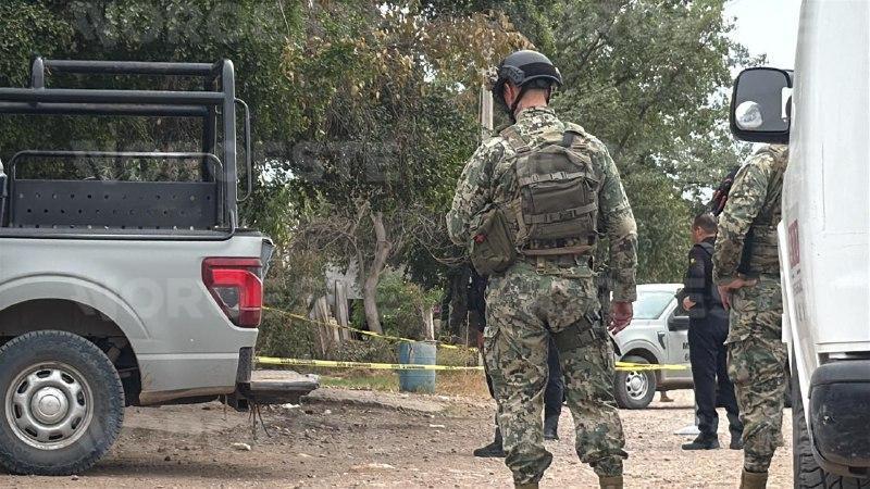 $!Ataque con armas largas en Campo El Diez deja un hombre sin vida cerca de zona escolar