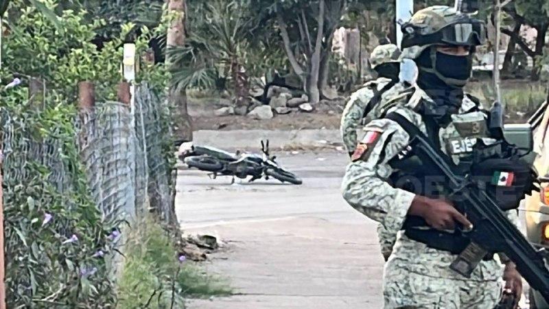 $!Asesinan a motociclista en el fraccionamiento Florida, en Culiacán