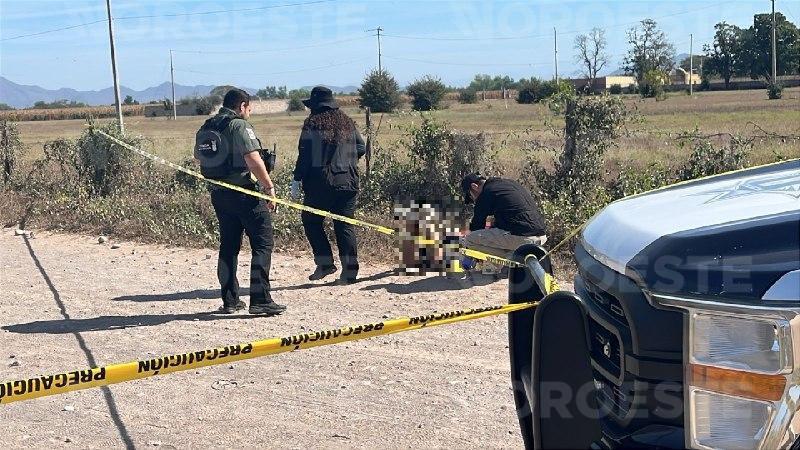 $!Localizan a hombre sin vida en predio agrícola de Aguaruto, Culiacán