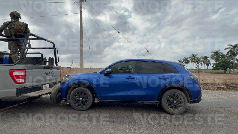 $!Operativo de Marina en Navolato deja 13 detenidos y vehículos asegurados