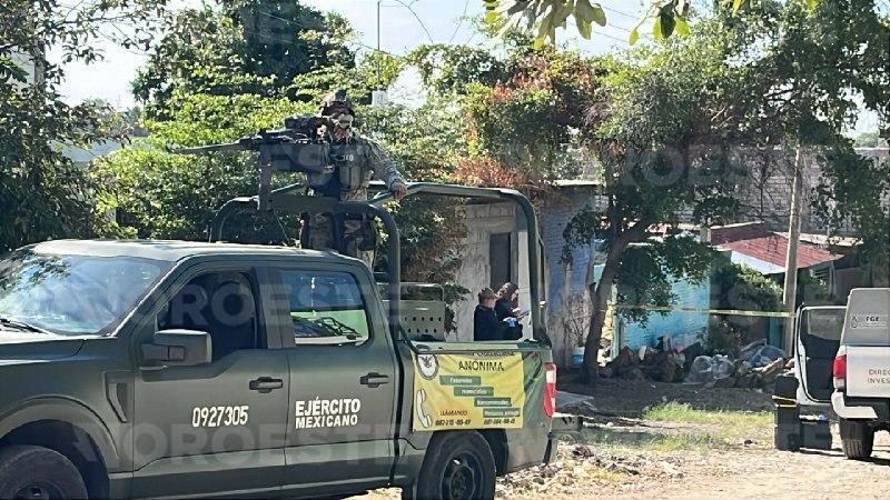 $!Asesinan a balazos a dos hombres en una vivienda de la colonia Díaz Ordaz, en Culiacán