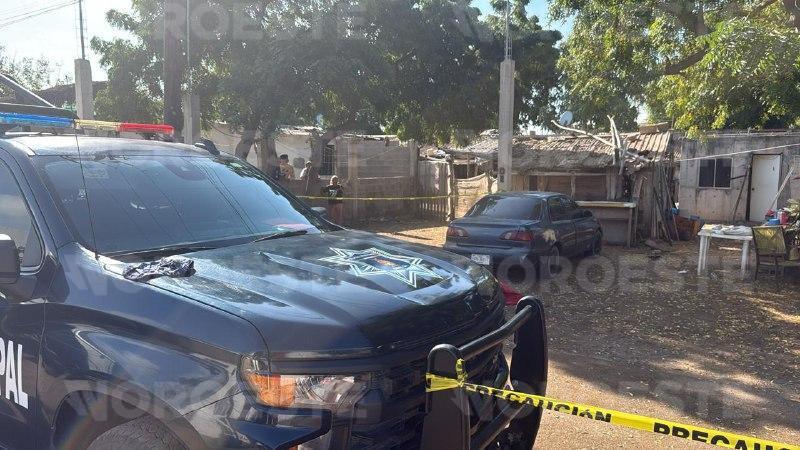 $!Matan a balazos a un pescador en Las Aguamitas, Navolato