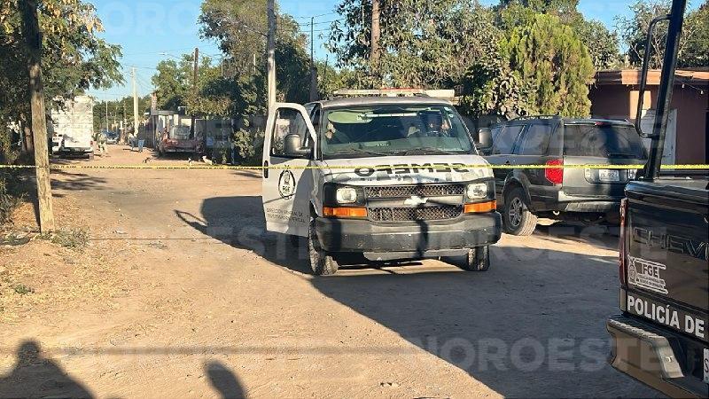 $!Matan a tiros a un hombre e incendian un domicilio en Bachigualatito, Culiacán