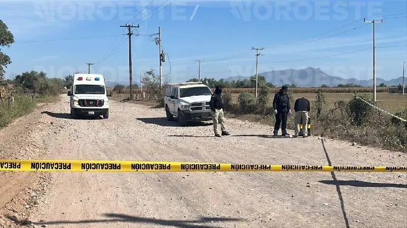 $!Localizan a hombre sin vida en predio agrícola de Aguaruto, Culiacán