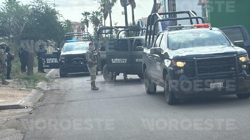 $!Persecución y tiroteo deja un detenido y operativo en Urbivilla del Cedro, en Culiacán