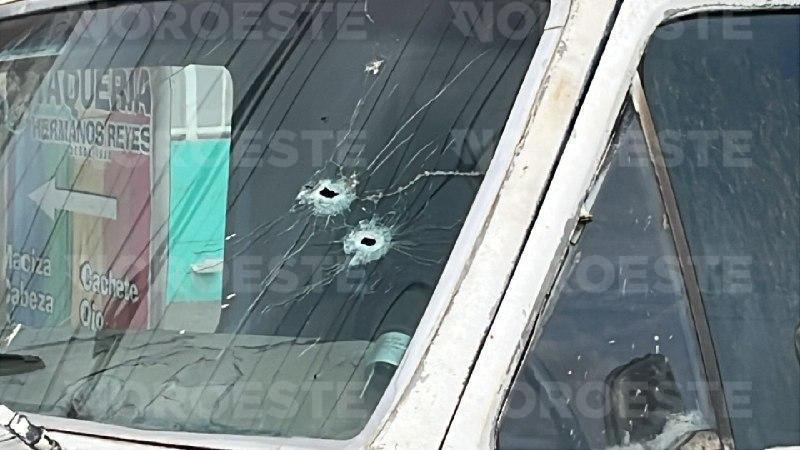 $!Pareja resulta herida tras atentado a balazos en la colonia Sinaloa