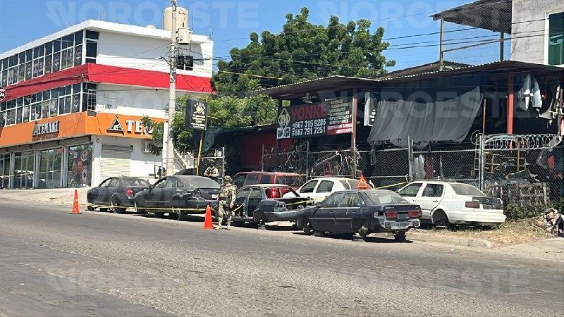 $!Asesinan a dos hermanos en yonque de la colonia Plutarco Elías Calles, Culiacán