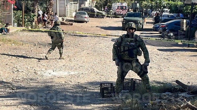 $!Asesinan a balazos a un hombre en la colonia Buenos Aires, en Culiacán