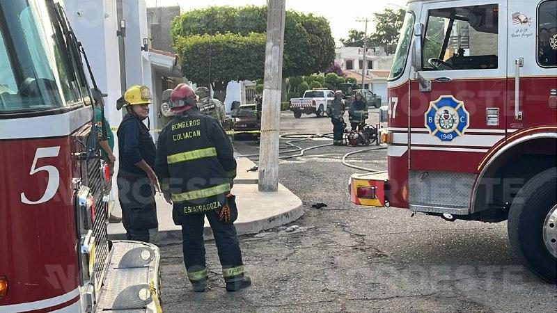 $!Ataques armados contra viviendas en Lomas de Guadalupe y Las Quintas, en Culiacán