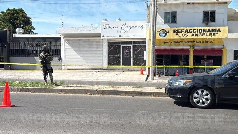 $!Presunto explosivo moviliza a fuerzas armadas en Culiacán; era un molcajete de madera
