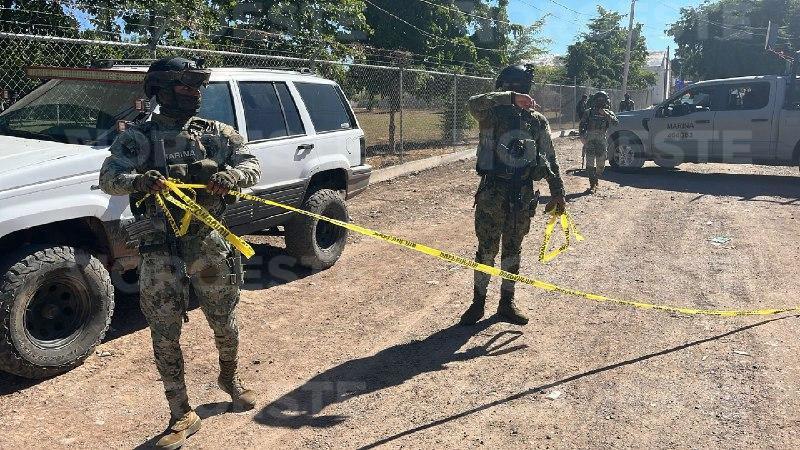 $!Ataque armado en Culiacán deja un hombre sin vida y una mujer herida en el sector San Rafael