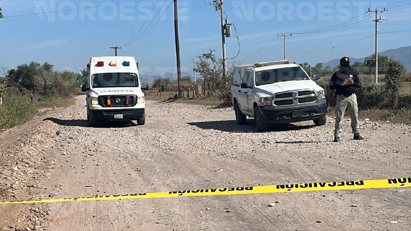 $!Localizan a hombre sin vida en predio agrícola de Aguaruto, Culiacán