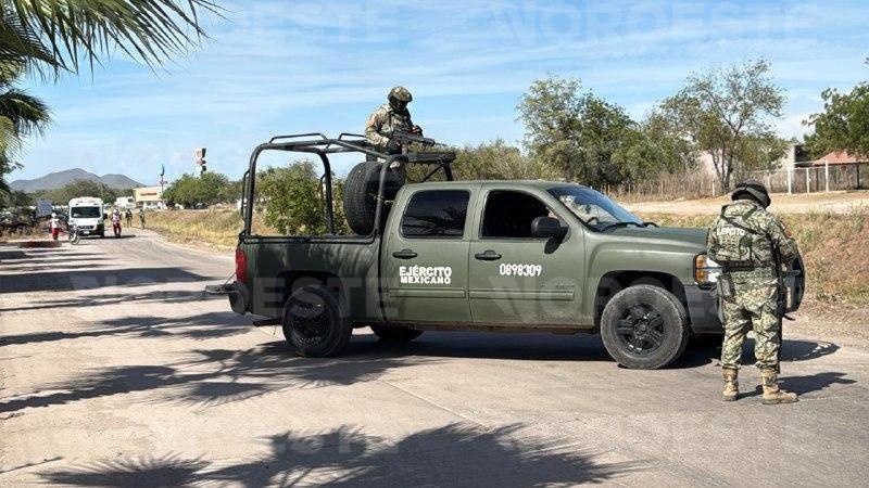 $!Motociclista es asesinado a balazos junto al dren Bacurimí en Valle Alto, Culiacán