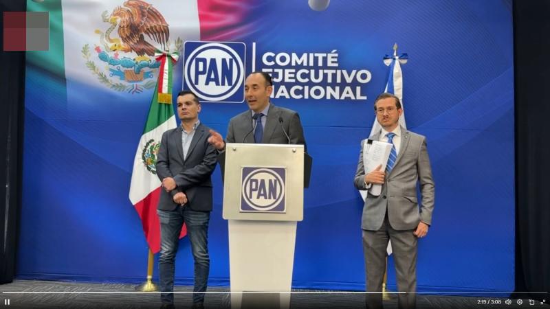 $!PAN presenta estrategia jurídica para impugnar elección judicial