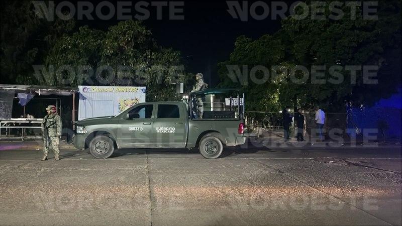 $!Ataque a balazos deja un hombre sin vida en Infonavit Barrancos