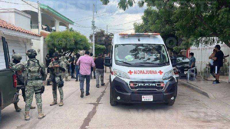 $!Hombre muere tras ataque a balazos e incendio de vivienda en la colonia La Amistad, en Culiacán