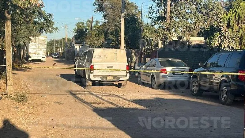 $!Matan a tiros a un hombre e incendian un domicilio en Bachigualatito, Culiacán