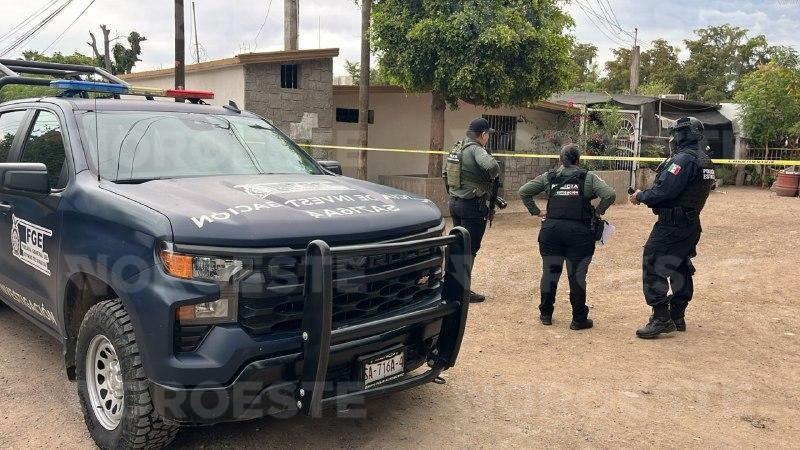 $!Presunta riña familiar deja a un hombre muerto por arma blanca en Villa Juárez, Navolato