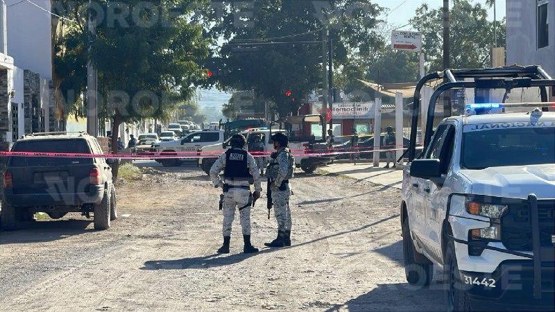 $!Atacan con artefacto explosivo un domicilio en Las Cucas, al norte de Culiacán
