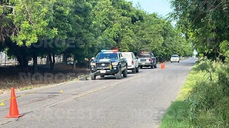 $!Muere mujer atropellada en la carretera Villa Juárez-Villa Moros, Navolato