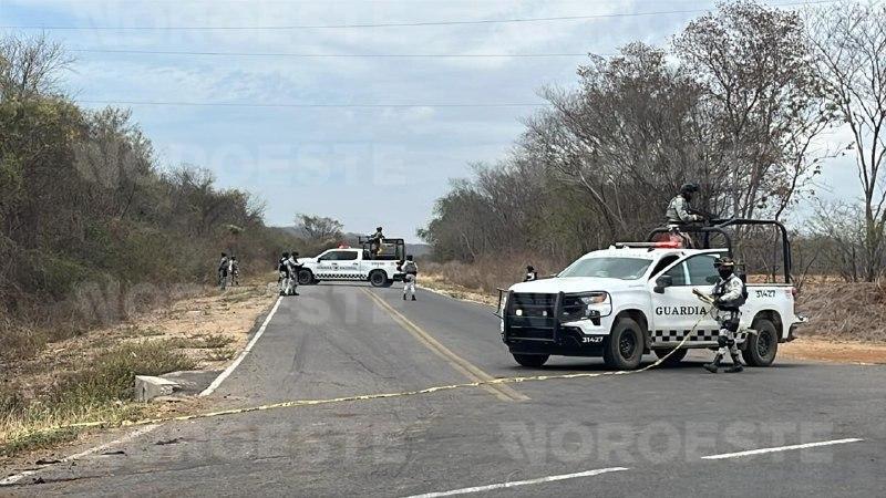 $!Hallan a un hombre sin vida emplayado en cruce hacia Agua Blanca, en Culiacán