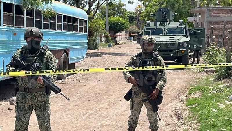 $!Matan a motociclista a balazos en Villa Juárez, Navolato