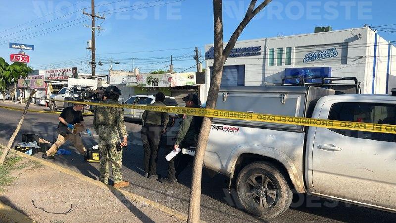 $!Policía estatal muere tras ataque armado en Bachigualato, Culiacán