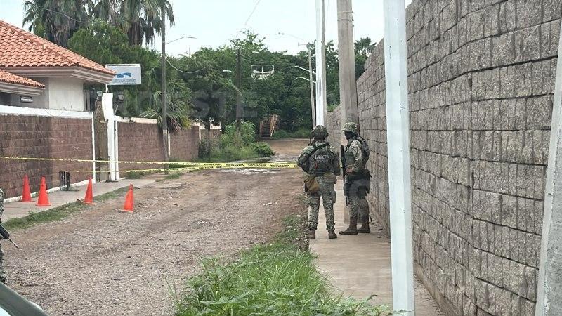 $!Localizan artefactos explosivos frente a salón de eventos en la salida norte de Culiacán