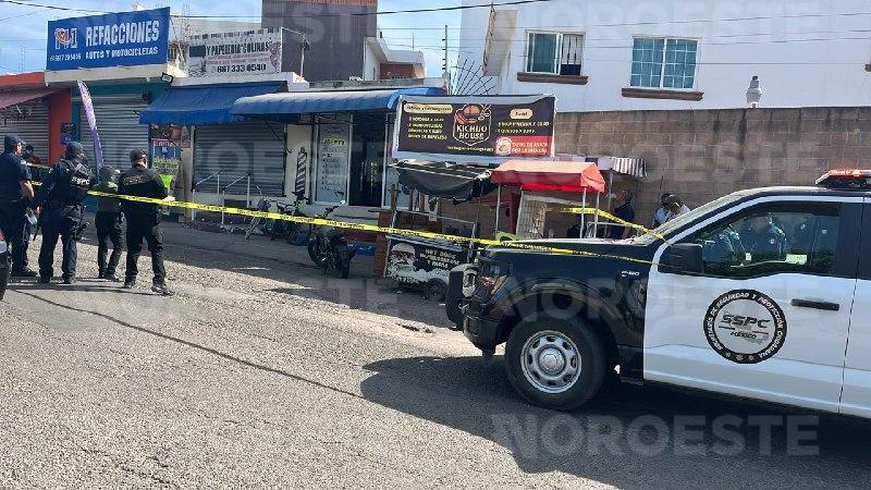 $!Asesinan a barbero en su negocio en el sector Santa Fe, en Culiacán