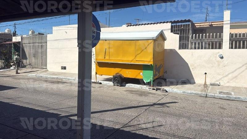 $!Atacan a balazos un inmueble en la colonia Miguel Hidalgo, en Culiacán