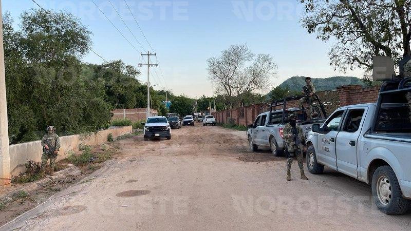 $!Enfrentamiento en Culiacán deja un muerto tras operativo militar en La Guamuchilera