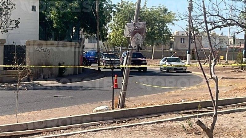 $!Bajo resguardo, domicilio del enfrentamiento del GOES en Villas del Prado, en Culiacán
