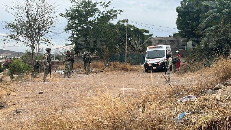 $!Balean a un hombre en la colonia Renato Vega Alvarado, al sur de Culiacán