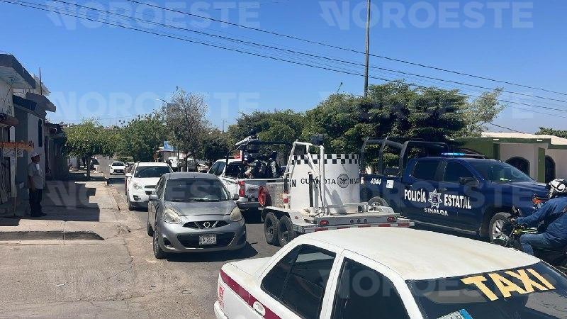 $!Dejan cabeza de cerdo y amenazas en Los Huizaches, Culiacán; moviliza a fuerzas de seguridad