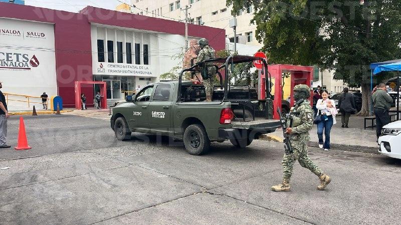 $!Asesinan a balazos a un hombre frente al Hospital Pediátrico en Culiacán